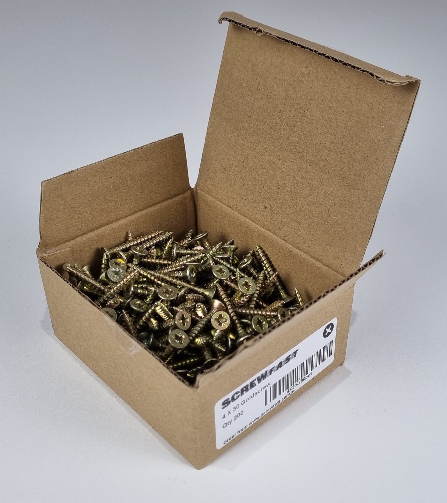 200 of 4X30mm (8g) Wood Screw