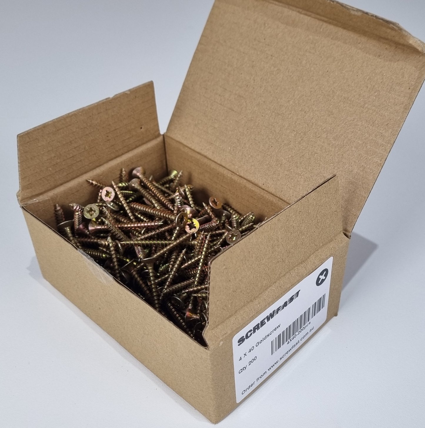 200 of 4x40mm (8g) Wood Screw