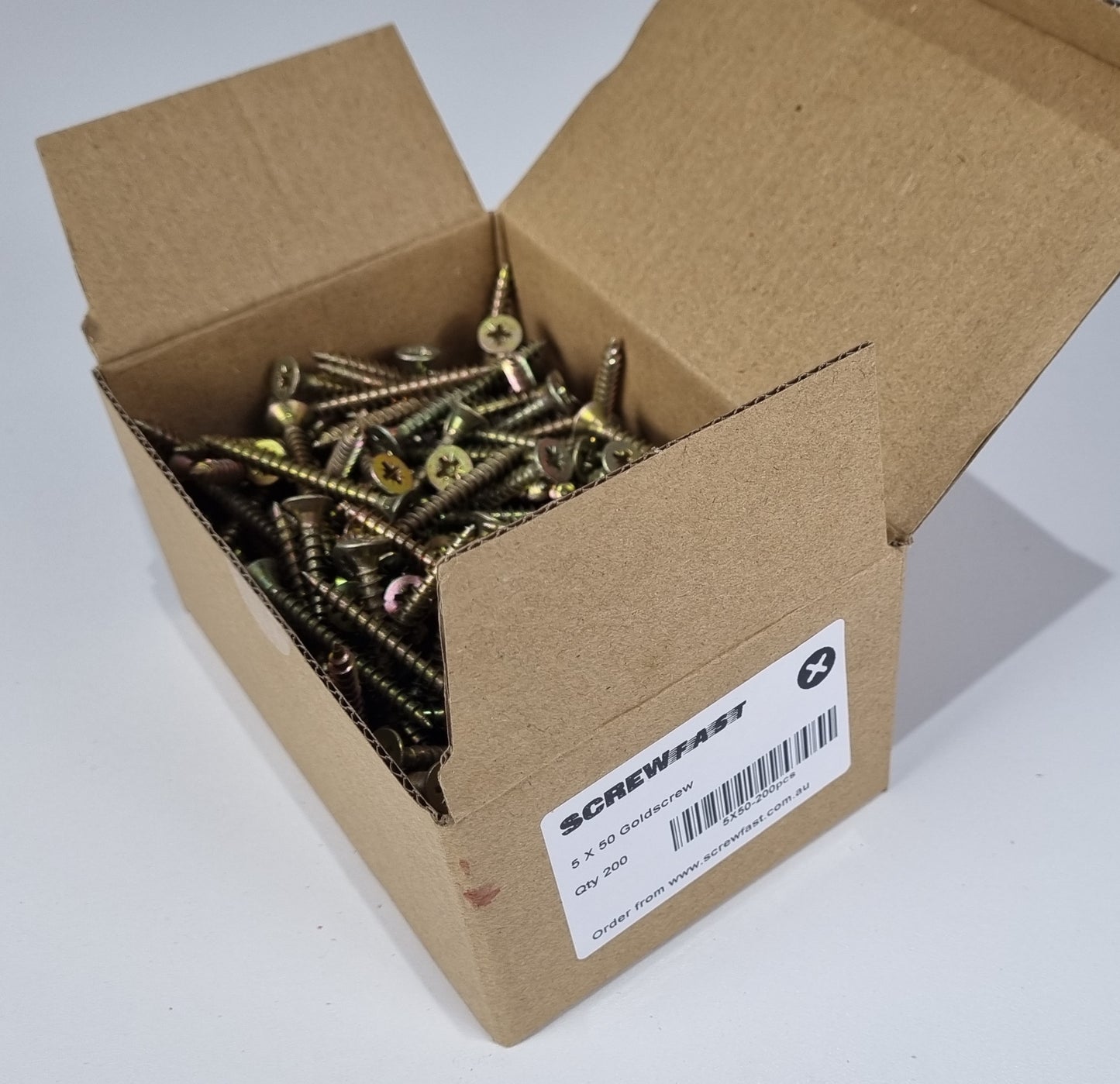 200 of 5X50mm (10g) Wood Screw