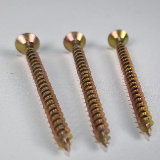 100 of 5X60mm (10g) Wood Screw